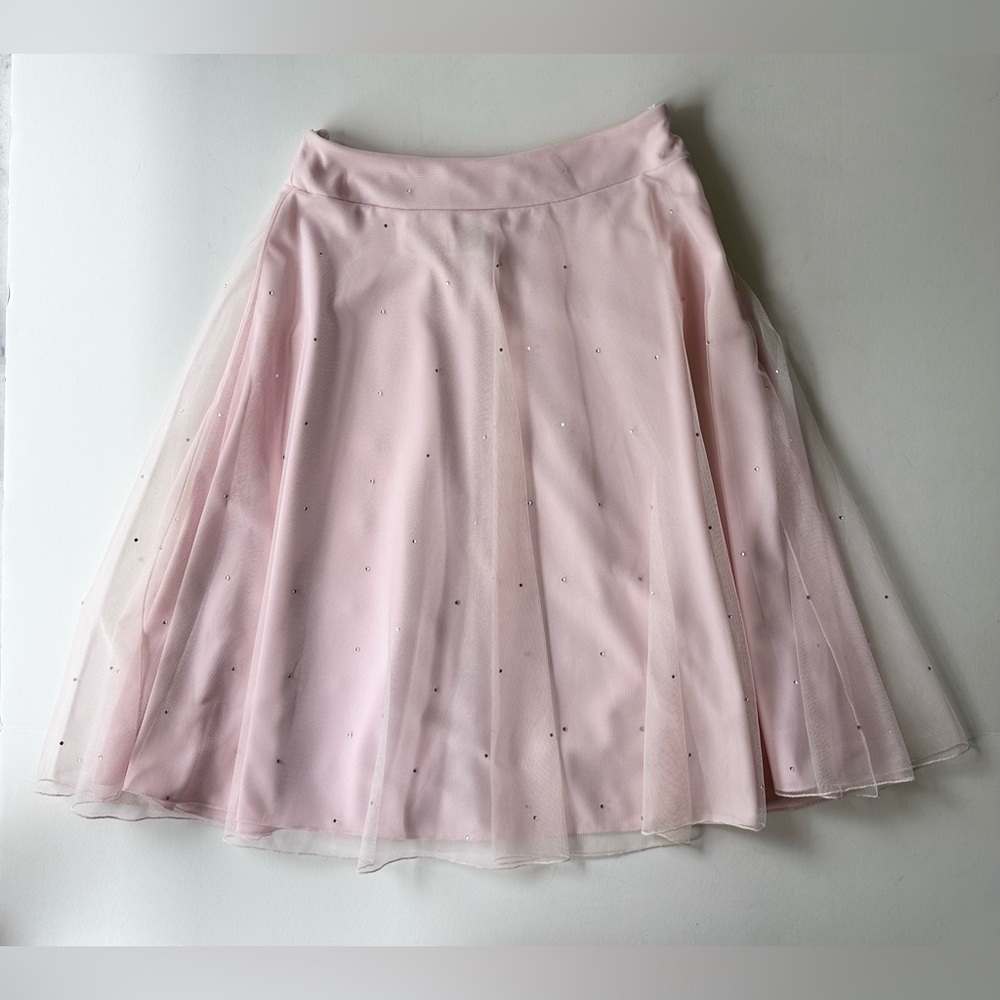 NWT Jewelled Tulle Ballet Pink Skirt by C. W. Designs